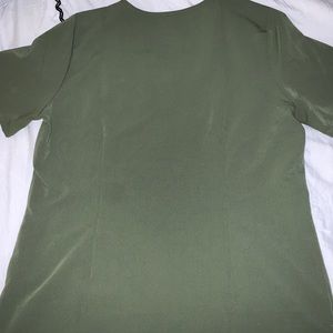 Dark Olive Catarina Figs Scrub Top